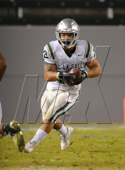 Thumbnail 2 in De La Salle vs. St. John Bosco (CIF State Open Division Final) photogallery.