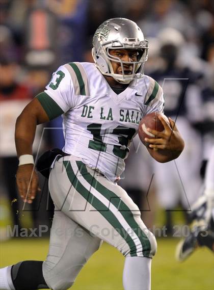 Thumbnail 1 in De La Salle vs. St. John Bosco (CIF State Open Division Final) photogallery.