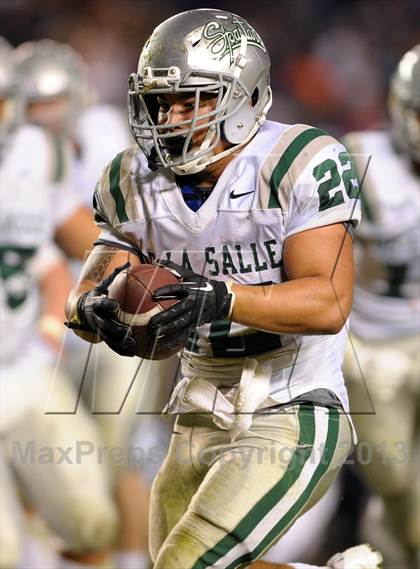 Thumbnail 3 in De La Salle vs. St. John Bosco (CIF State Open Division Final) photogallery.