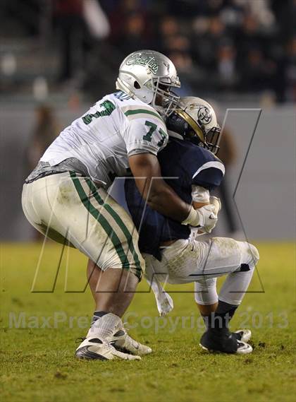 Thumbnail 2 in De La Salle vs. St. John Bosco (CIF State Open Division Final) photogallery.