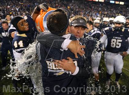 Thumbnail 2 in De La Salle vs. St. John Bosco (CIF State Open Division Final) photogallery.