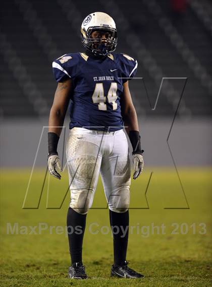 Thumbnail 1 in De La Salle vs. St. John Bosco (CIF State Open Division Final) photogallery.