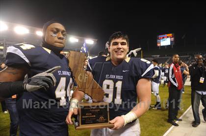 Thumbnail 1 in De La Salle vs. St. John Bosco (CIF State Open Division Final) photogallery.