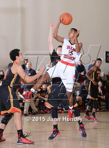 Thumbnail 1 in Mission Viejo vs. Palm Springs (MaxPreps Holiday Classic) photogallery.