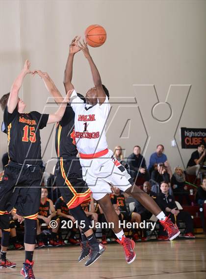 Thumbnail 1 in Mission Viejo vs. Palm Springs (MaxPreps Holiday Classic) photogallery.