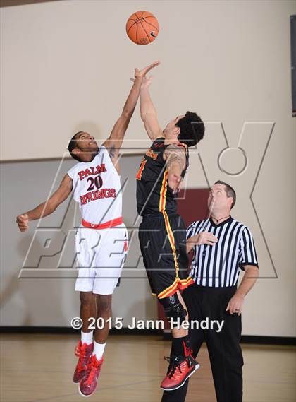 Thumbnail 2 in Mission Viejo vs. Palm Springs (MaxPreps Holiday Classic) photogallery.