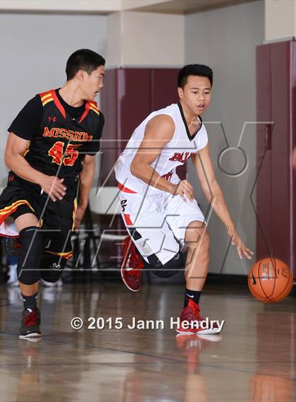 Thumbnail 3 in Mission Viejo vs. Palm Springs (MaxPreps Holiday Classic) photogallery.