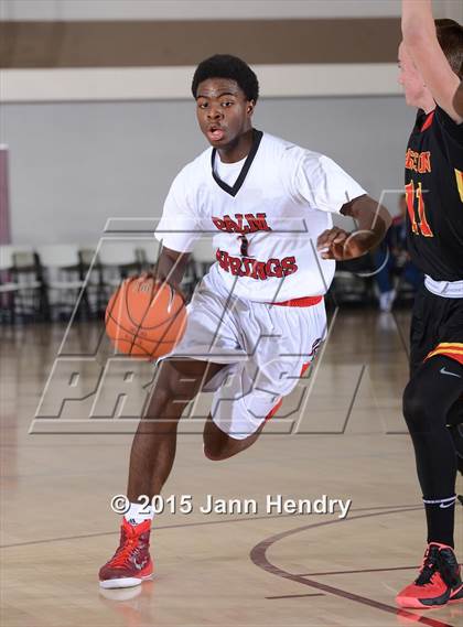 Thumbnail 3 in Mission Viejo vs. Palm Springs (MaxPreps Holiday Classic) photogallery.