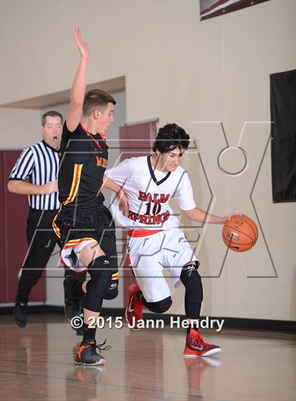 Thumbnail 3 in Mission Viejo vs. Palm Springs (MaxPreps Holiday Classic) photogallery.