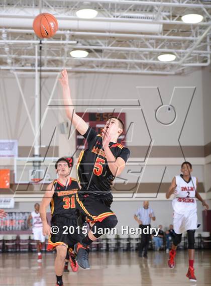 Thumbnail 3 in Mission Viejo vs. Palm Springs (MaxPreps Holiday Classic) photogallery.