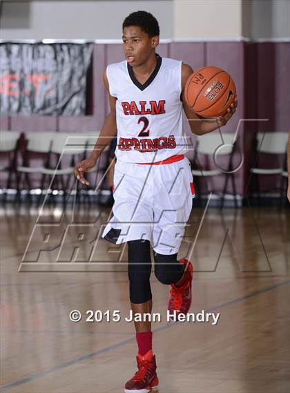 Thumbnail 3 in Mission Viejo vs. Palm Springs (MaxPreps Holiday Classic) photogallery.