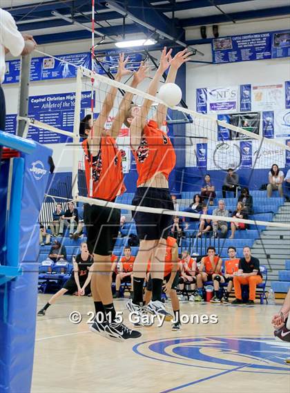 Thumbnail 2 in Whitney vs Roseville (CIF SJS D1 Final) photogallery.