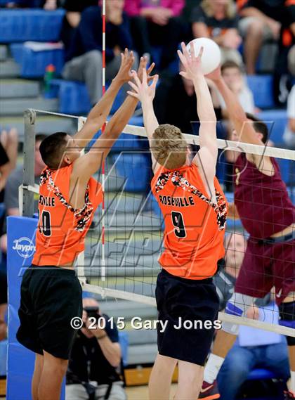 Thumbnail 3 in Whitney vs Roseville (CIF SJS D1 Final) photogallery.