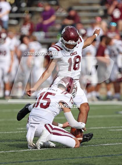 Thumbnail 2 in Cinco Ranch @ Memorial (UIL 6A D2 Area Playoff) photogallery.