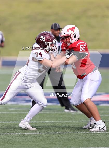 Thumbnail 2 in Cinco Ranch @ Memorial (UIL 6A D2 Area Playoff) photogallery.