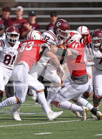 Thumbnail 1 in Cinco Ranch @ Memorial (UIL 6A D2 Area Playoff) photogallery.