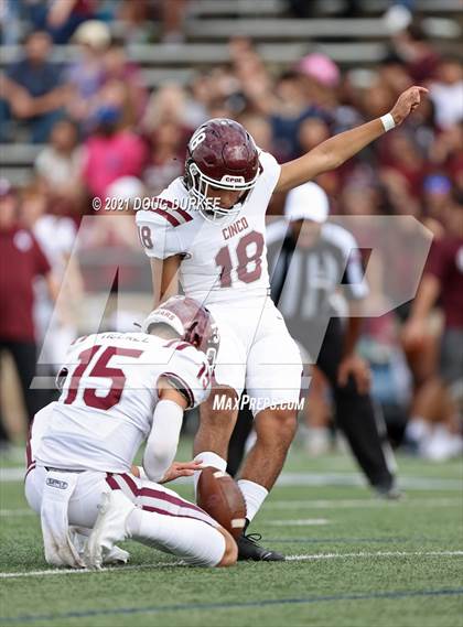 Thumbnail 2 in Cinco Ranch @ Memorial (UIL 6A D2 Area Playoff) photogallery.