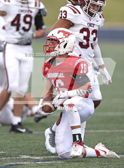 Thumbnail 1 in Cinco Ranch @ Memorial (UIL 6A D2 Area Playoff) photogallery.