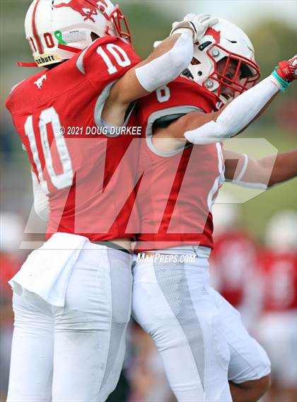 Thumbnail 3 in Cinco Ranch @ Memorial (UIL 6A D2 Area Playoff) photogallery.