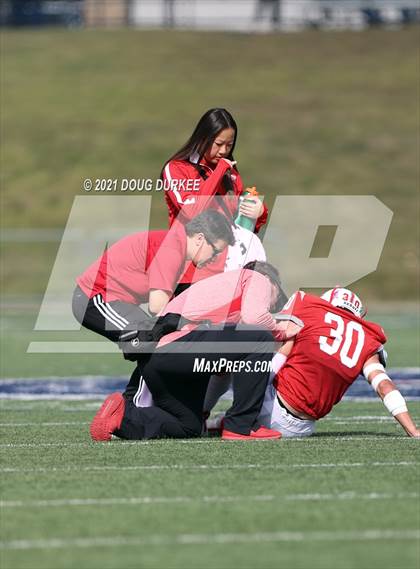 Thumbnail 3 in Cinco Ranch @ Memorial (UIL 6A D2 Area Playoff) photogallery.