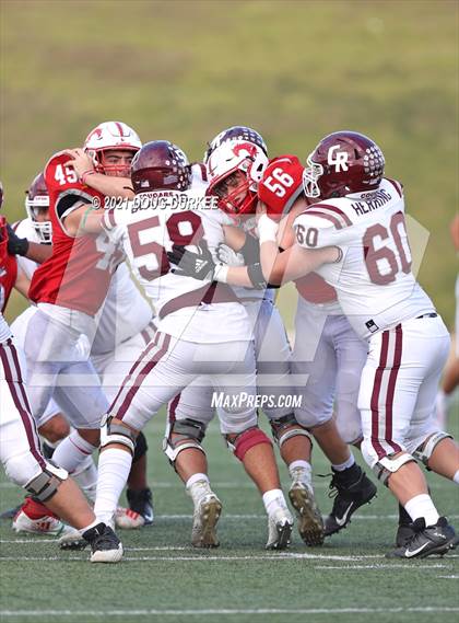 Thumbnail 3 in Cinco Ranch @ Memorial (UIL 6A D2 Area Playoff) photogallery.