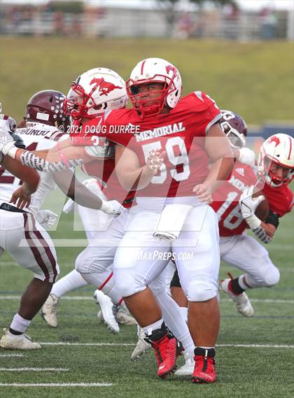 Thumbnail 3 in Cinco Ranch @ Memorial (UIL 6A D2 Area Playoff) photogallery.