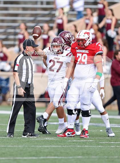 Thumbnail 3 in Cinco Ranch @ Memorial (UIL 6A D2 Area Playoff) photogallery.