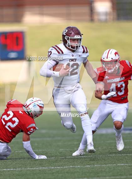 Thumbnail 3 in Cinco Ranch @ Memorial (UIL 6A D2 Area Playoff) photogallery.