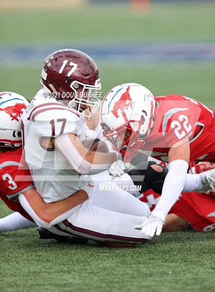 Thumbnail 2 in Cinco Ranch @ Memorial (UIL 6A D2 Area Playoff) photogallery.