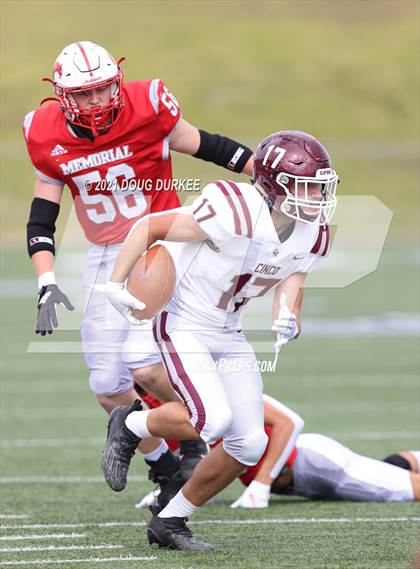 Thumbnail 1 in Cinco Ranch @ Memorial (UIL 6A D2 Area Playoff) photogallery.