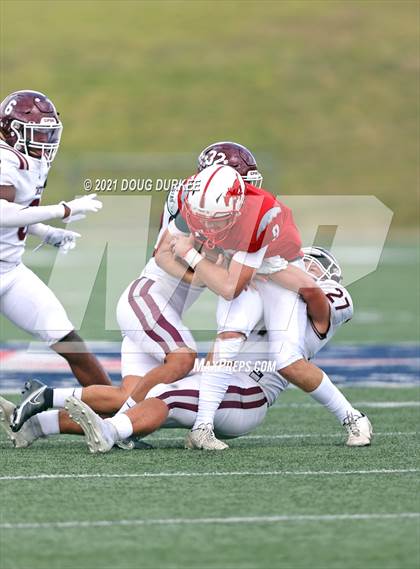 Thumbnail 3 in Cinco Ranch @ Memorial (UIL 6A D2 Area Playoff) photogallery.
