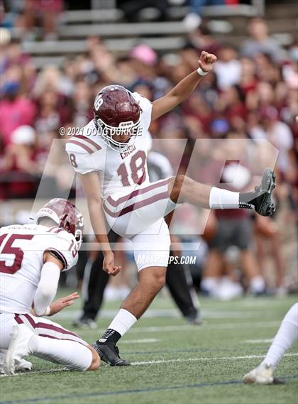 Thumbnail 3 in Cinco Ranch @ Memorial (UIL 6A D2 Area Playoff) photogallery.