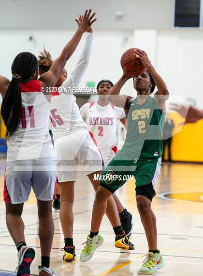 Thumbnail 3 in Saint Mary's vs. St. Patrick-St. Vincent (CIF NCS D4 Final) photogallery.