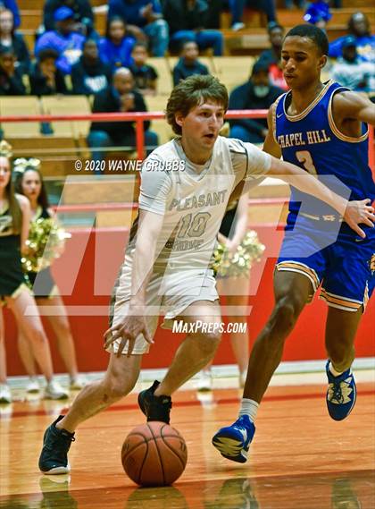 Thumbnail 2 in Chapel Hill @ Pleasant Grove (UIL 4A Bi-District Playoff) photogallery.