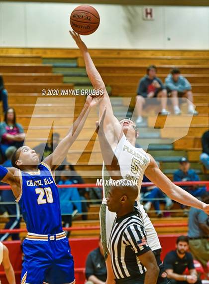 Thumbnail 1 in Chapel Hill @ Pleasant Grove (UIL 4A Bi-District Playoff) photogallery.