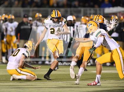 Thumbnail 1 in St. Edward vs. St. Ignatius (OHSAA Division I Region 1 Final) photogallery.