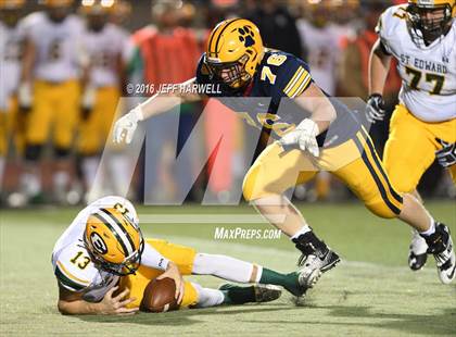 Thumbnail 3 in St. Edward vs. St. Ignatius (OHSAA Division I Region 1 Final) photogallery.