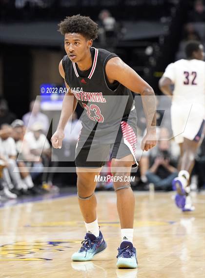 Thumbnail 2 in Centennial @ Modesto Christian (CIF State Open Division Final) photogallery.