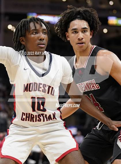 Thumbnail 3 in Centennial @ Modesto Christian (CIF State Open Division Final) photogallery.