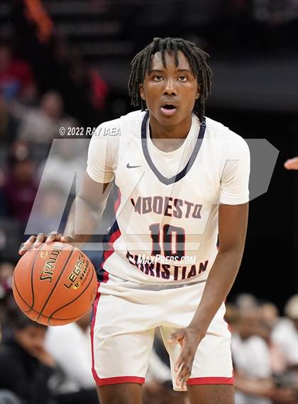 Thumbnail 1 in Centennial @ Modesto Christian (CIF State Open Division Final) photogallery.