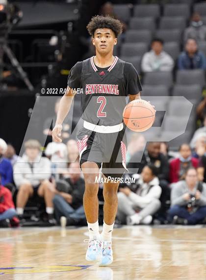 Thumbnail 3 in Centennial @ Modesto Christian (CIF State Open Division Final) photogallery.