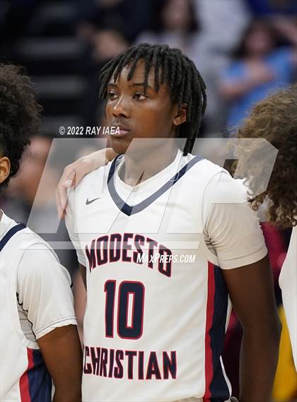 Thumbnail 3 in Centennial @ Modesto Christian (CIF State Open Division Final) photogallery.