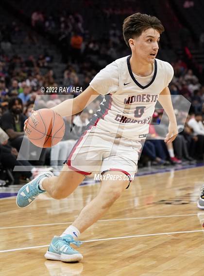 Thumbnail 3 in Centennial @ Modesto Christian (CIF State Open Division Final) photogallery.