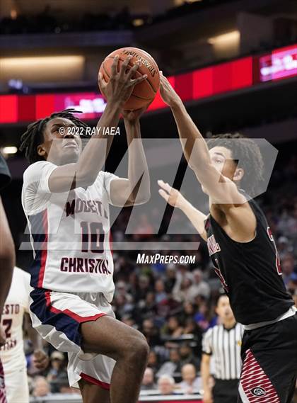 Thumbnail 3 in Centennial @ Modesto Christian (CIF State Open Division Final) photogallery.