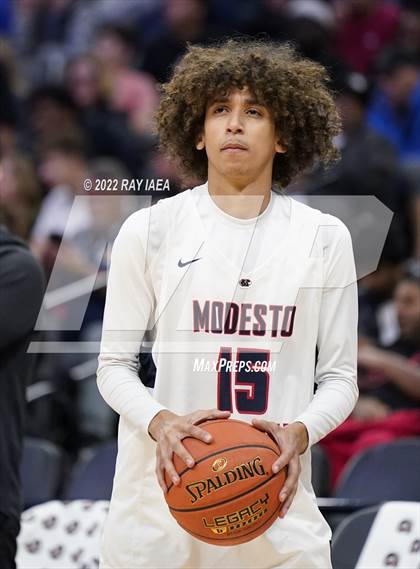 Thumbnail 1 in Centennial @ Modesto Christian (CIF State Open Division Final) photogallery.