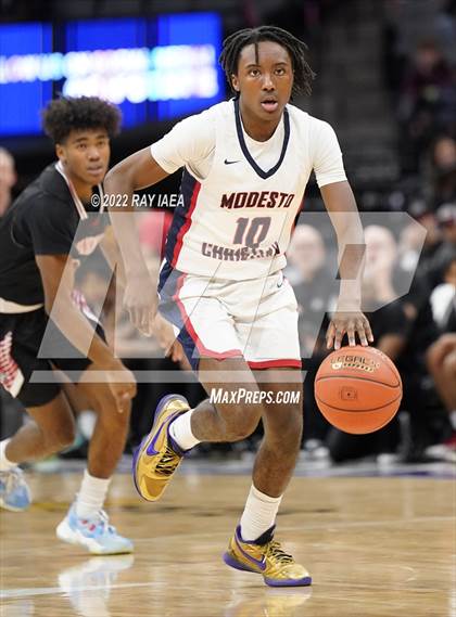 Thumbnail 3 in Centennial @ Modesto Christian (CIF State Open Division Final) photogallery.