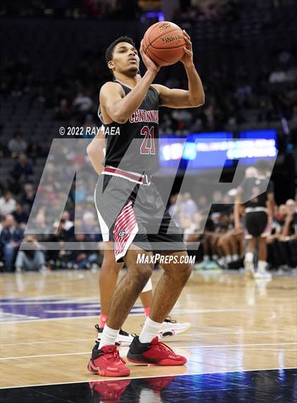 Thumbnail 3 in Centennial @ Modesto Christian (CIF State Open Division Final) photogallery.