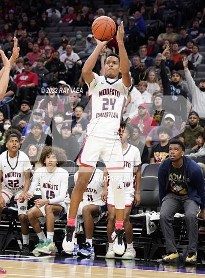 Thumbnail 2 in Centennial @ Modesto Christian (CIF State Open Division Final) photogallery.