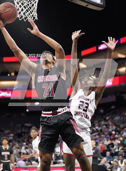 Thumbnail 1 in Centennial @ Modesto Christian (CIF State Open Division Final) photogallery.