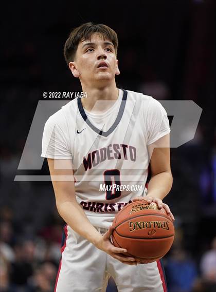 Thumbnail 2 in Centennial @ Modesto Christian (CIF State Open Division Final) photogallery.